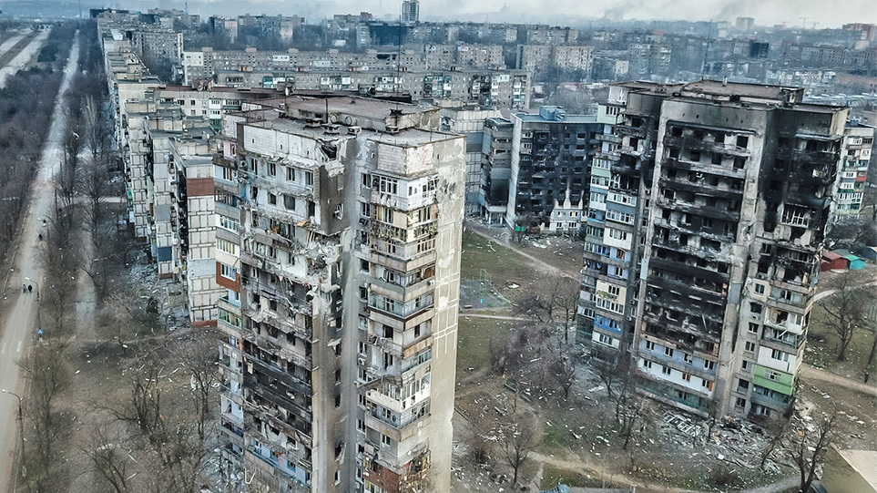 Πόλεμος στην Ουκρανία – Μαριούπολη: Συγκλονίζει νέα εικόνα από το κατεστραμμένο Αζοφστάλ