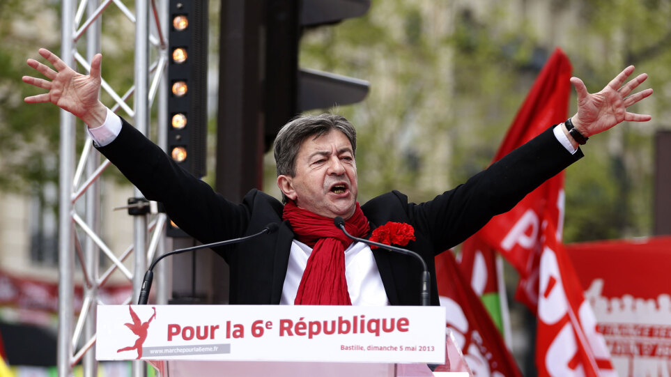 Γαλλία: Σχετικά αισιόδοξος ως προς την κοινή κάθοδο των κομμάτων της αριστεράς στις βουλευτικές εκλογές εμφανίστηκε ο Μελανσόν
