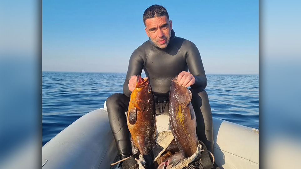 Ψαροντουφεκάς «νταής» συνελήφθη για παράνομη αλιεία στην Εύβοια για πολλοστή φορά