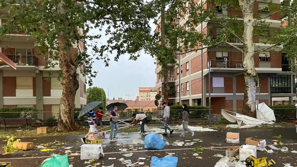 Ιταλία: Ένας νεκρός εξαιτίας ανεμοστρόβιλου στην – Δείτε βίντεο
