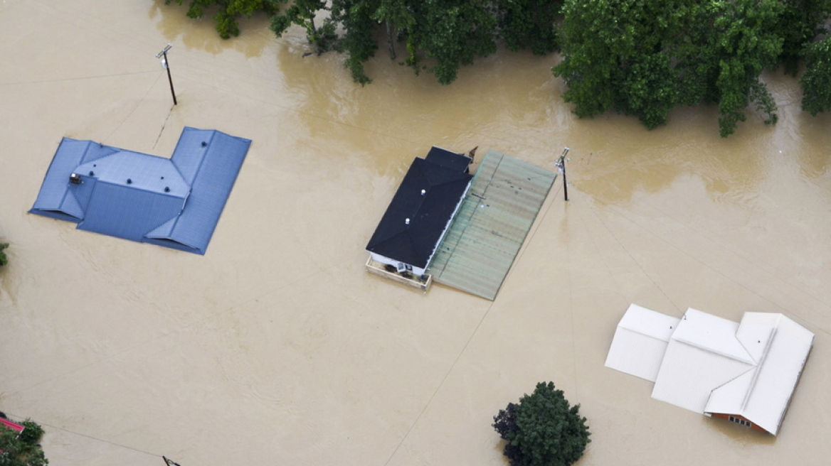 Κακοκαιρία στις ΗΠΑ: Τους 28 έφτασαν οι νεκροί στο πλημμυρισμένο Κεντάκι