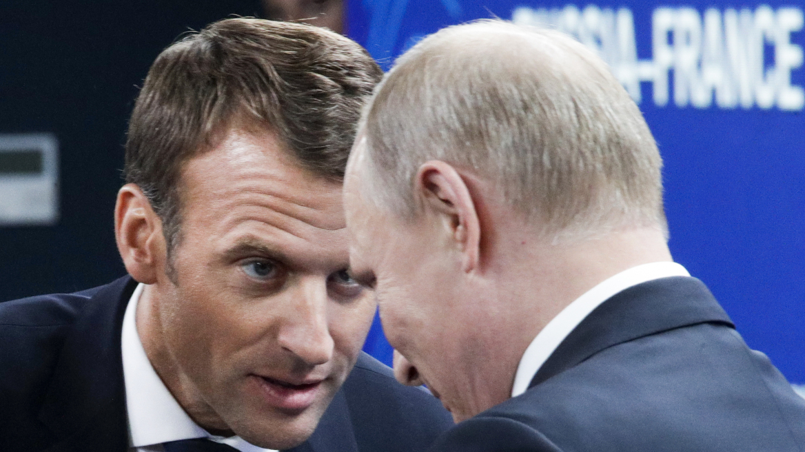 Πεσκόφ: Πούτιν και Μακρόν δεν έχουν τηλεφωνική επικοινωνία εδώ και δύο μήνες