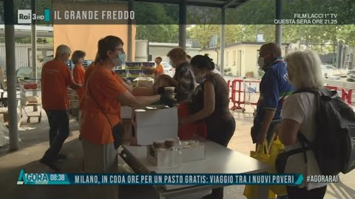 Ιταλία: Ουρές νεόπτωχων στο Μιλάνο για δωρεάν βασικά τρόφιμα – Δείτε βίντεο