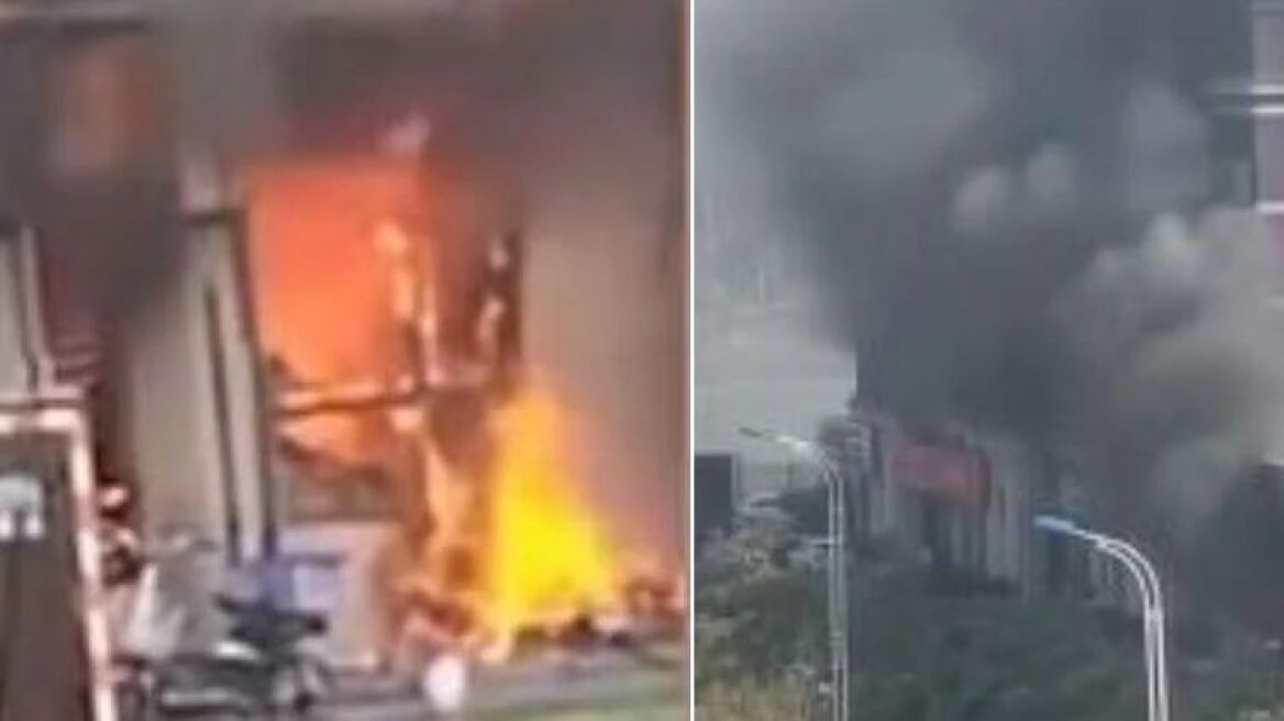 Τραγωδία στην Κίνα: 17 νεκροί από πυρκαγιά σε εστιατόριο