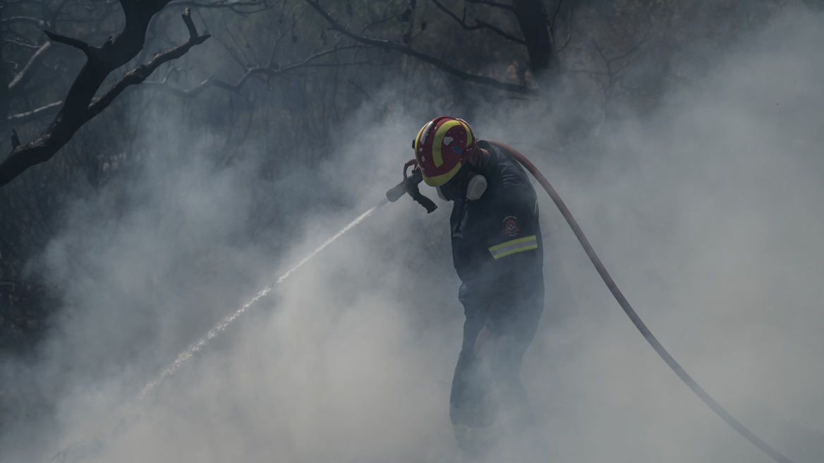 Κόρινθος: Οριοθετημένη η φωτιά στην περιοχή Καίσαρι