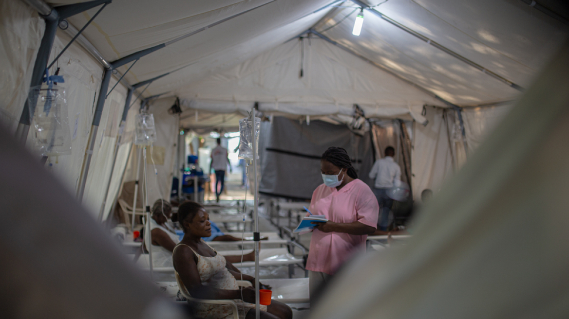Αϊτή: Διπλασιάστηκε μέσα σε λίγες ημέρες ο αριθμός των κρουσμάτων της χολέρας