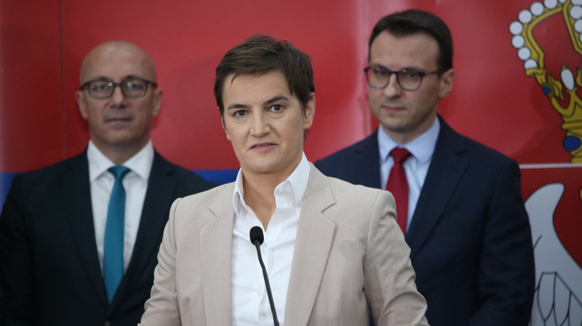 Σερβία: Παραμένει πρωθυπουργός η Άνα Μπρνάμπιτς – 25 υπουργεία θα έχει η νέα κυβέρνηση