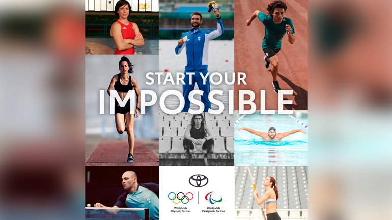 Οκτώ κορυφαίοι αθλητές στην ομάδα της Toyota Ελλάς μέσω της πρωτοβουλίας «Start Your Impossible»
