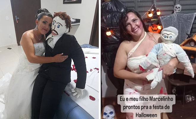 Η 37χρονη που παντρεύτηκε μία κούκλα καταγγέλλει ότι την… απάτησε με άλλη – Μαζί με τον Μαρσέλο έχουν και ένα «παιδί»