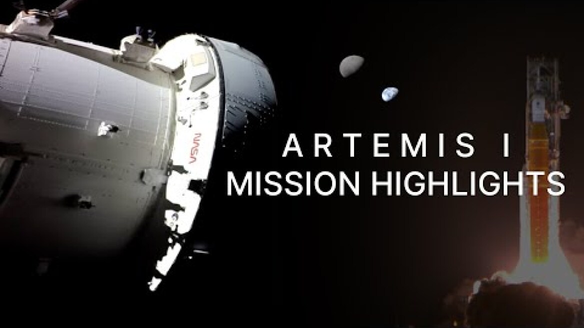 Βίντεο της NASA από το ταξίδι του Orion στη Σελήνη
