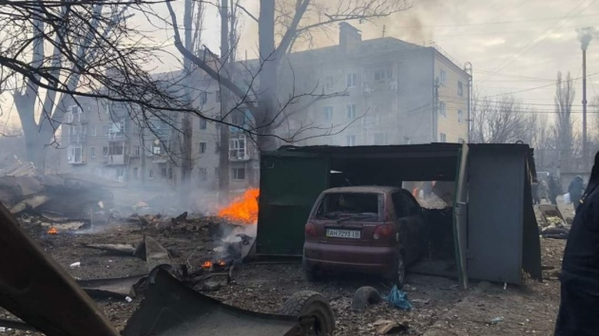 Πόλεμος στην Ουκρανία: Τρεις νεκροί και δύο τραυματίες από ρωσική επίθεση σε κατοικημένη περιοχή στην ανατολική Ουκρανία