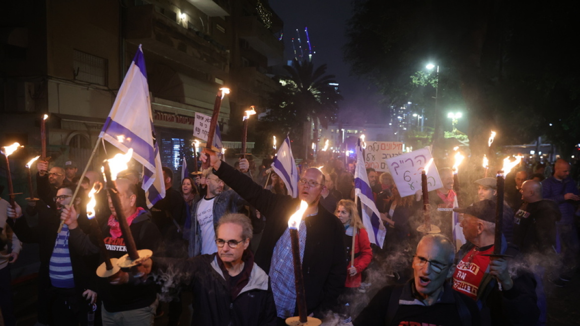 Ισραήλ: Διαδήλωση κατά της κυβέρνησης Νετανιάχου