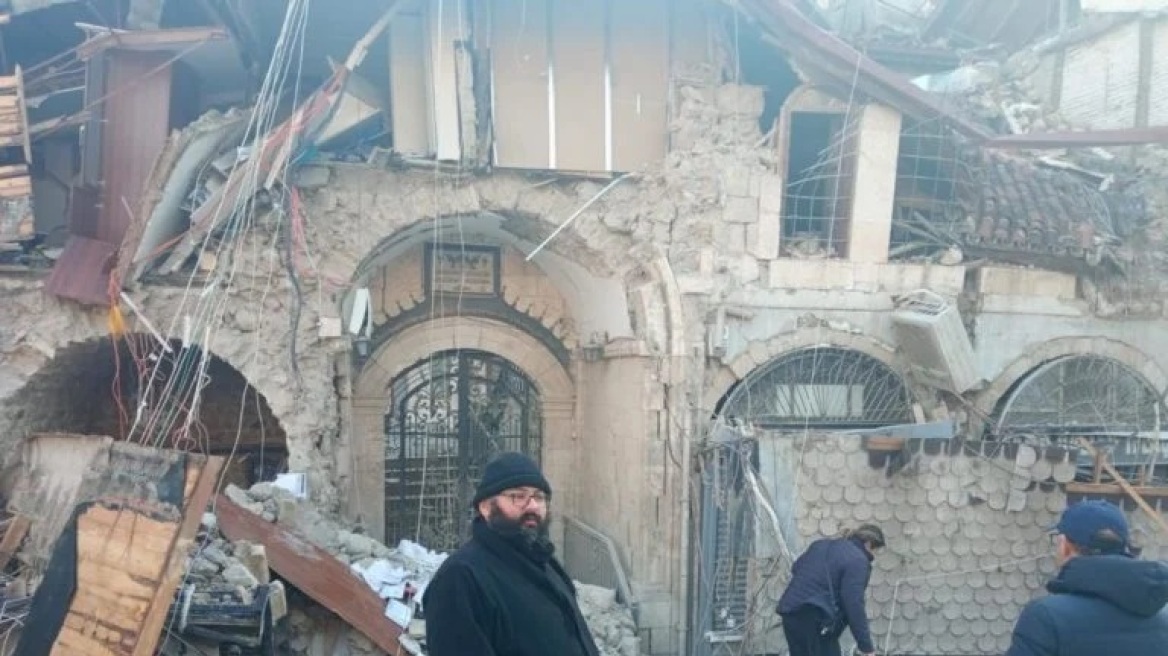 Σεισμός στην Τουρκία: Καταστράφηκε ο Ιερός Ναός Αγίων Πέτρου και Παύλου στην Αντιόχεια