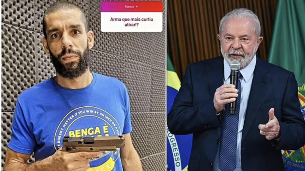 Βραζιλιάνος Ολυμπιονίκης κάνει γκάλοπ στο Instagram: «Θα πυροβολούσατε τον πρόεδρο Λούλα με ένα 12άρι πιστόλι;»