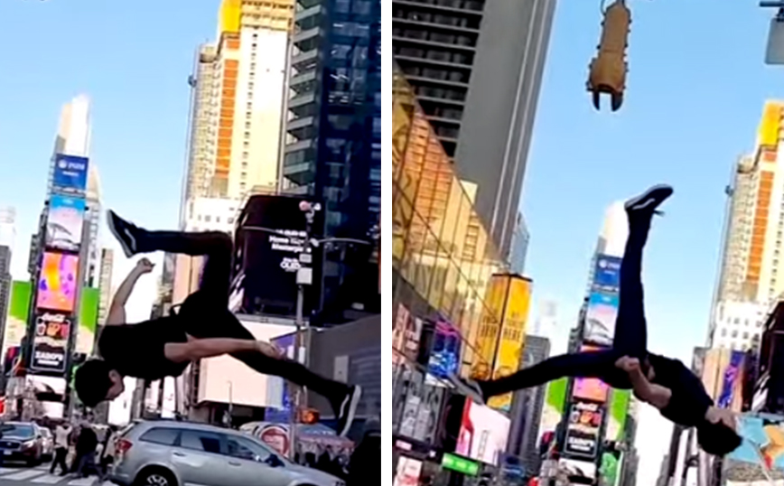 Τι μπορεί να συναντήσεις με μια απλή βόλτα στην Times Square