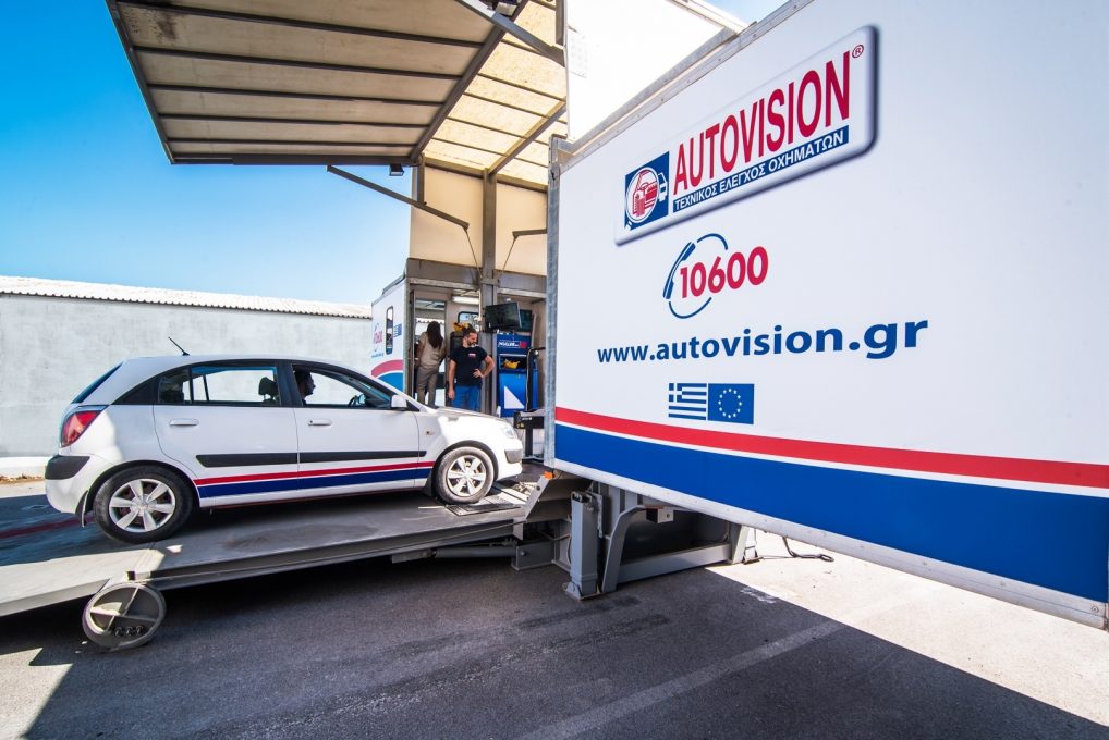 H Autovision πρωτοπορεί με κινητές μονάδες τεχνικού ελέγχου- Στη Λέρο έγιναν οι πρώτοι έλεγχοι