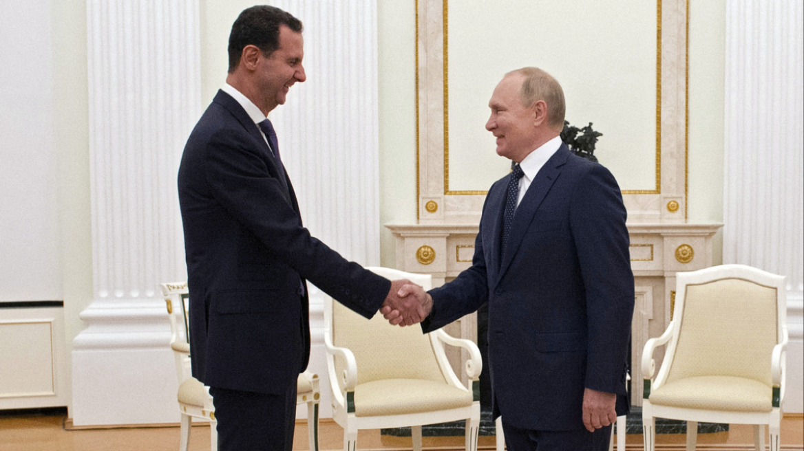 Ρωσία: Συνάντηση Πούτιν με Ασαντ στη Μόσχα για την «εξομάλυνση» των σχέσεων Συρίας-Τουρκίας