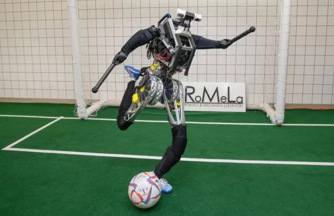 Η υπέροχη ARTEMIS: Το ανθρωπόμορφο ρομπότ που παίζει ποδόσφαιρο και «βάζει τα γυαλιά» στο Λιονέλ Μέσι (Βίντεο)