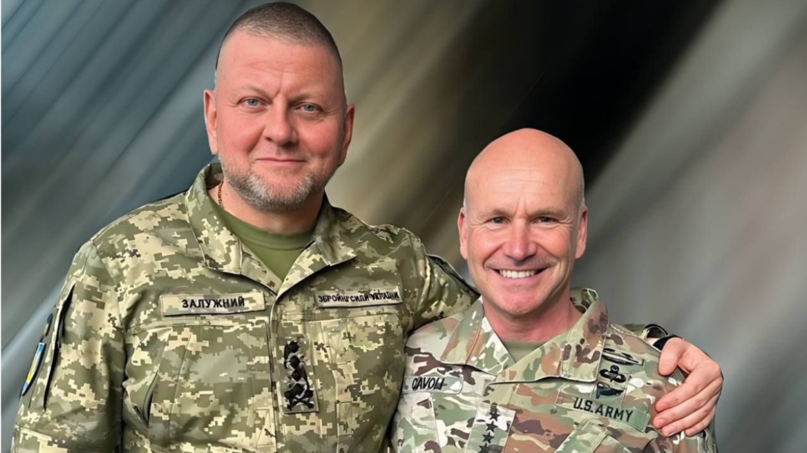 Πόλεμος στην Ουκρανία: Ο επικεφαλής του ουκρανικού στρατού συναντάται με τον διοικητή των δυνάμεων του NATO