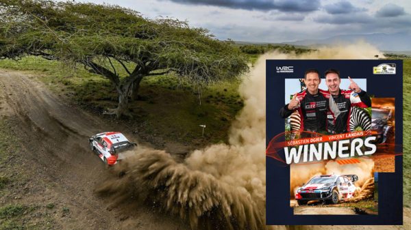 Safari Rally Kenya: Απόλυτοι κυρίαρχοι οι Sebastien Ogier- Vincent Landais-Το 1-2-3-4 έκαναν τα Yaris Rally Hybrid