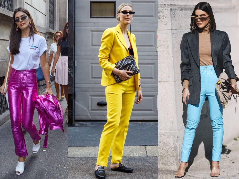 Γιατί οι fashionistas «υποκλίνονται» στα bold color bottoms