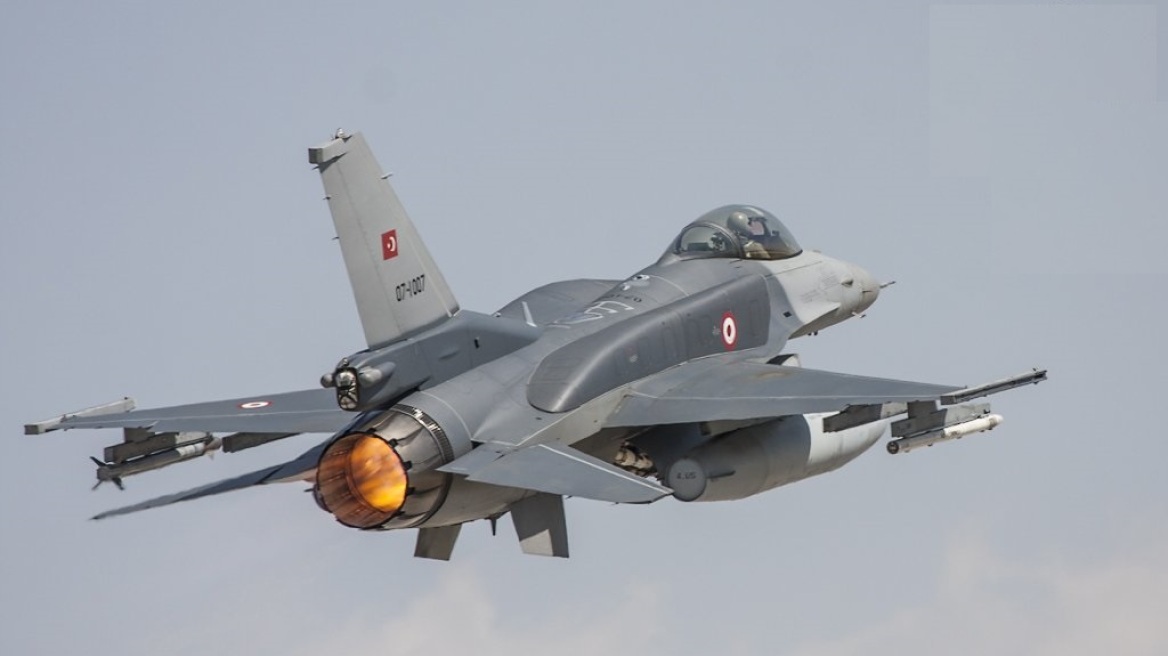 Παράβαση του FIR Αθηνών από ζεύγος τουρκικών μαχητικών F-16