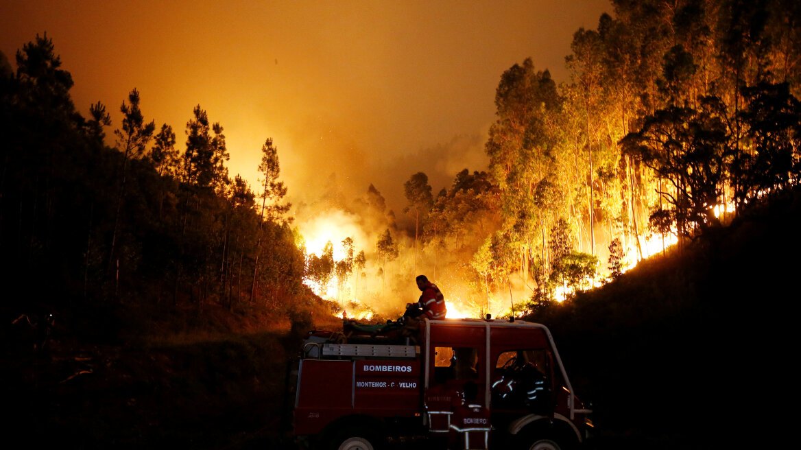 Πορτογαλία: Μεγάλη πυρκαγιά – Κάηκε τεράστια δασική έκταση
