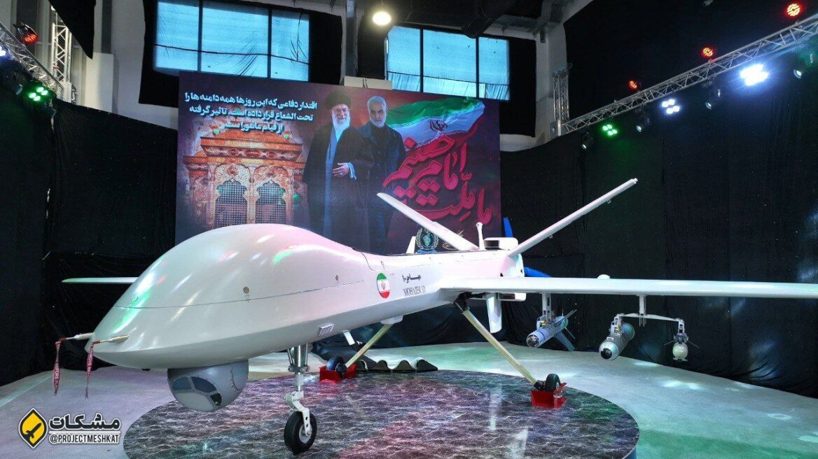 Ιράν: Η Τεχεράνη παρουσίασε νέο drone με απειλητικό μήνυμα – «Ετοιμάστε τα καταφύγιά σας»