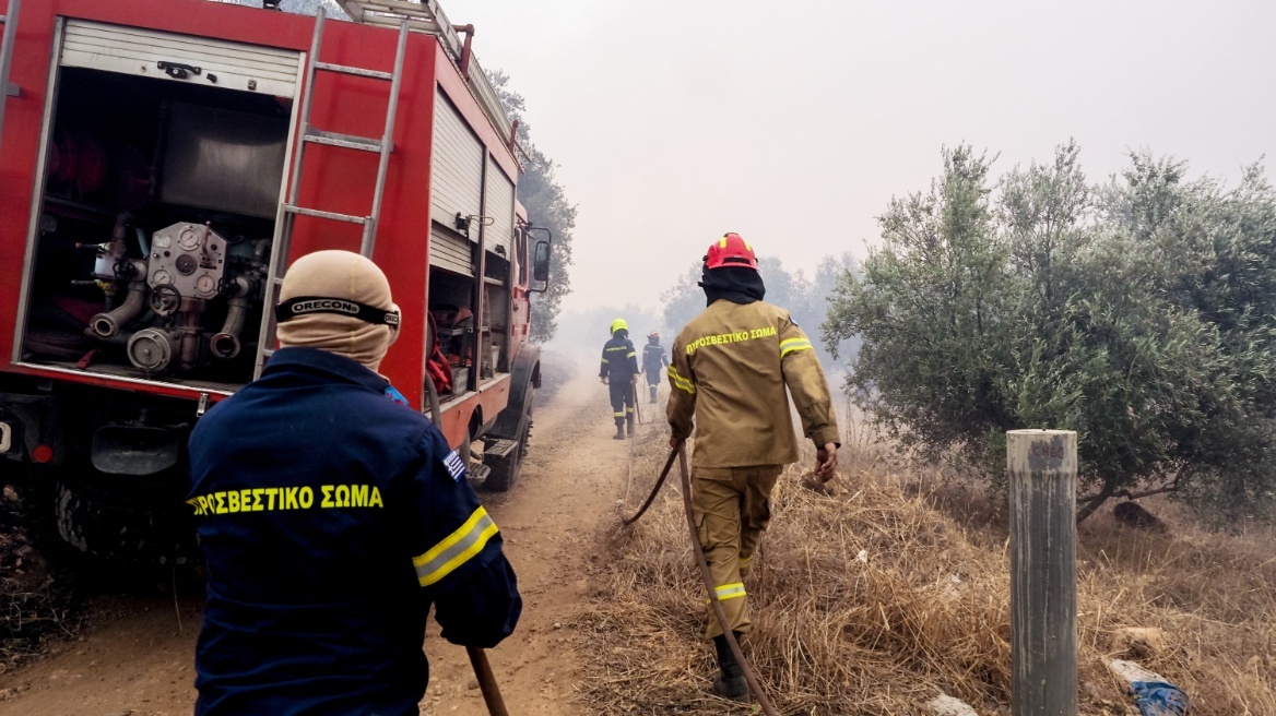 Φωτιά στην Εύβοια: Υπό έλεγχο τέθηκαν όλα τα πύρινα μέτωπα