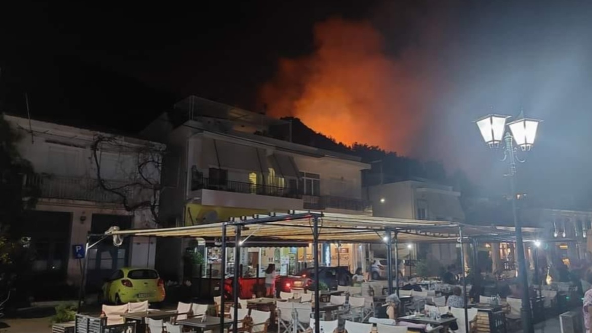 Υπό έλεγχο τέθηκε η πυρκαγιά στη Λαγκάδα στη Χίο
