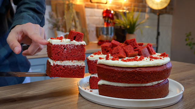 Αφράτο Red Velvet Cake !!!