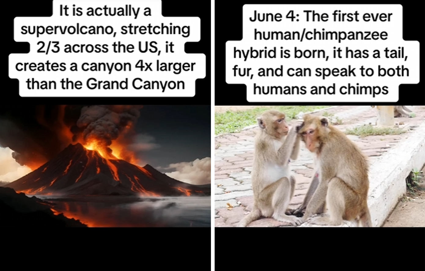 «Χρονοταξιδιώτης» αποκαλύπτει 5 καταστροφές για το 2024 – «Θα φτιαχτεί υβρίδιο ανθρώπου με χιμπατζή»